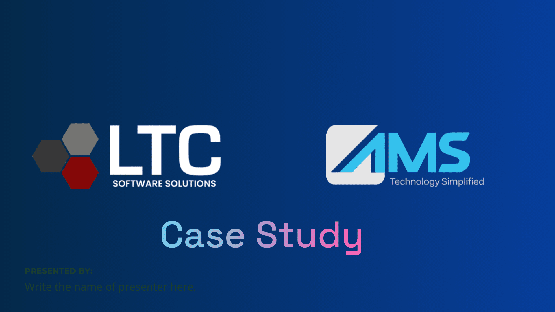 AMS Case Study